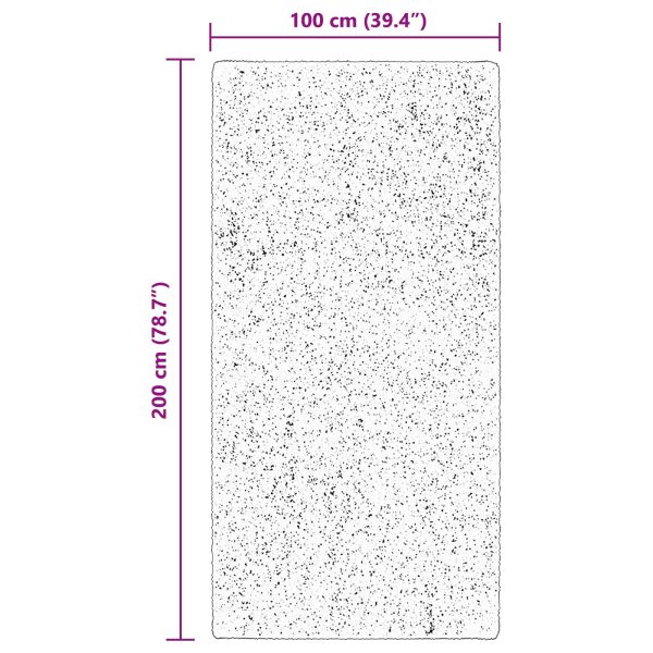 Килими за помещение HUARTE Кафяво 200 x 100 cm Полиестер