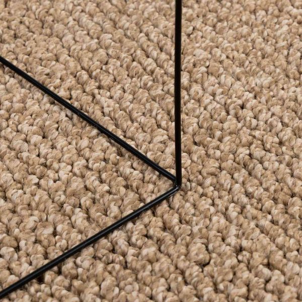 Килими за помещение HUARTE Естествен 120 x 120 cm Полиестер