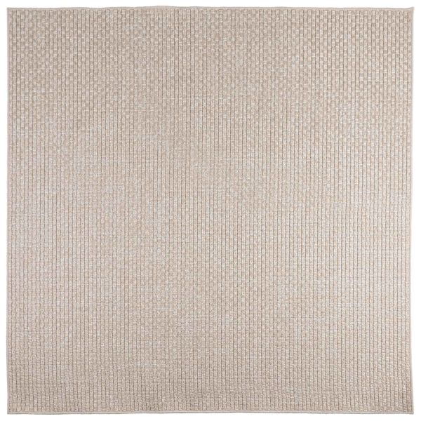 Килими за помещение Квадратна Крем 200 x 200 cm