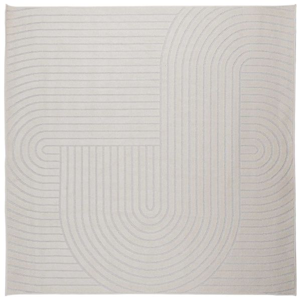 Килими за помещение Квадратна HUARTE Крем 240 x 240 cm