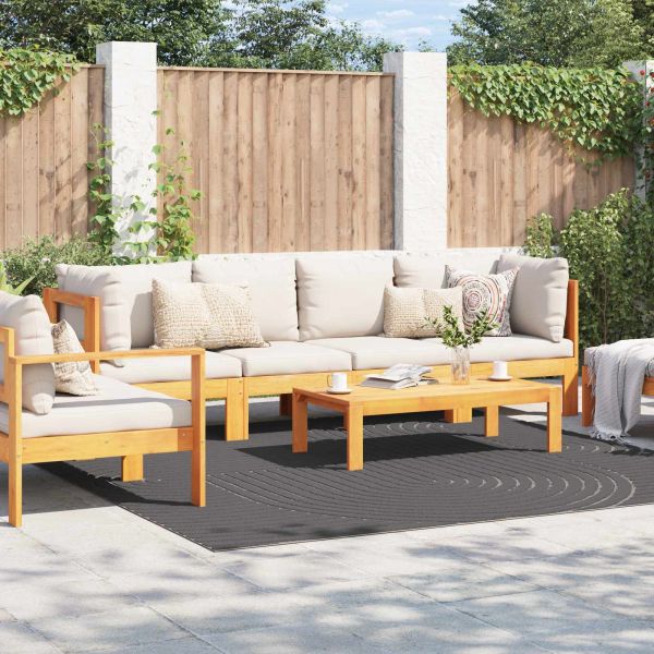 Килими за помещение Квадратна Антрацит 240 x 240 cm