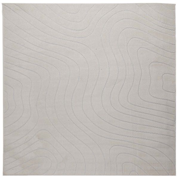 Килими за помещение Квадратна Крем 200 x 200 cm