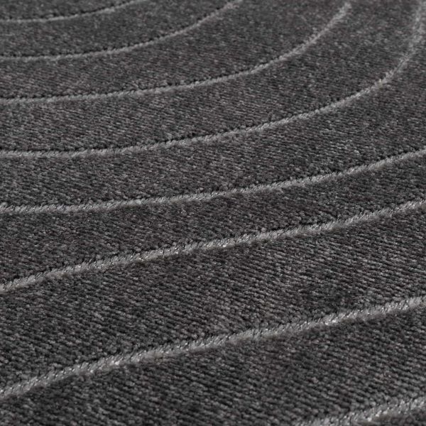 Килими за помещение HUARTE Антрацит 230 x 160 см Полиестер