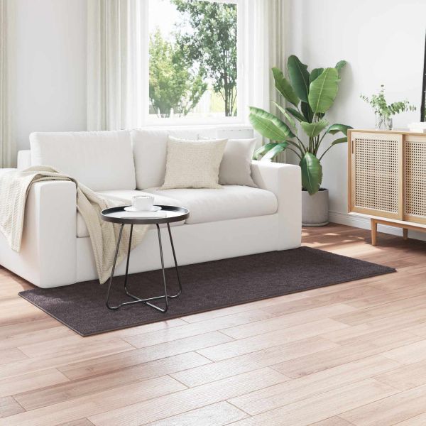 Килими за помещение Правоъгълна Антрацит 200 x 80 см