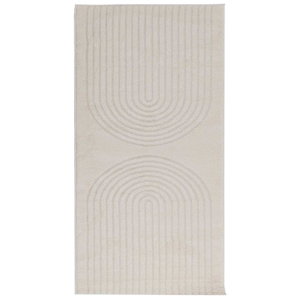 Килими за помещение HUARTE Крем 150 x 80 cm Полиестер