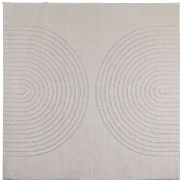 Килими за помещение Квадратна Крем 200 x 200 cm