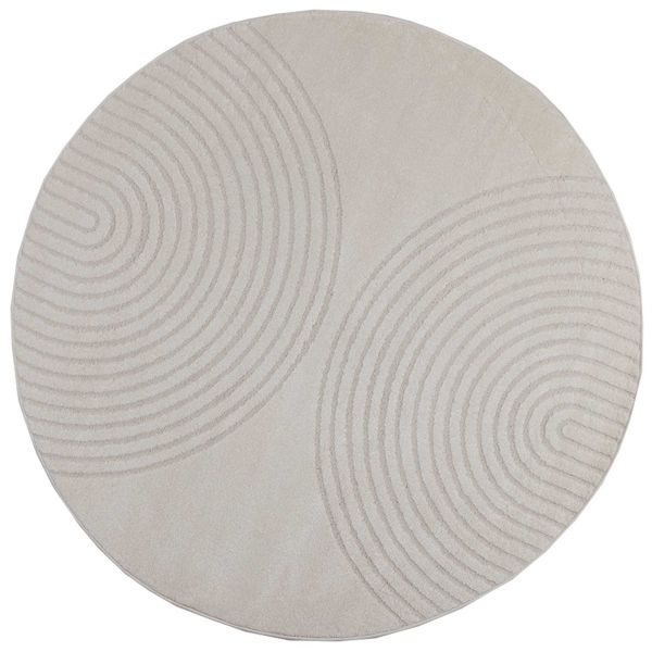 Килими за помещение Кръгла Крем Ø 200 СМ