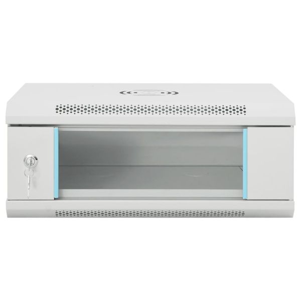 4U сървърен шкаф за стенен монтаж, 19", IP20, 53x40x21 см