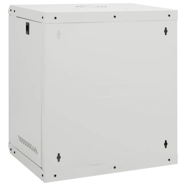 12U сървърен шкаф за стенен монтаж, 19", IP20, 53x40x60 см