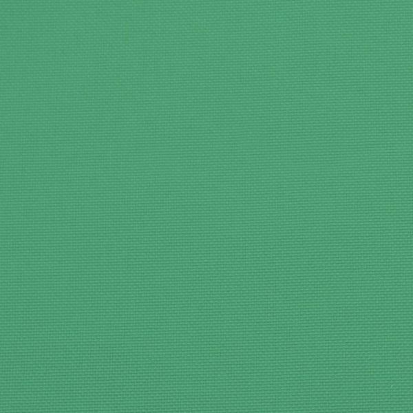 Възглавница за градинска пейка зелена 100x50x7 см оксфорд плат