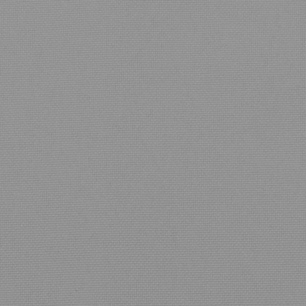 Възглавница за градинска пейка сива 200x(50+50)x7 см оксфорд