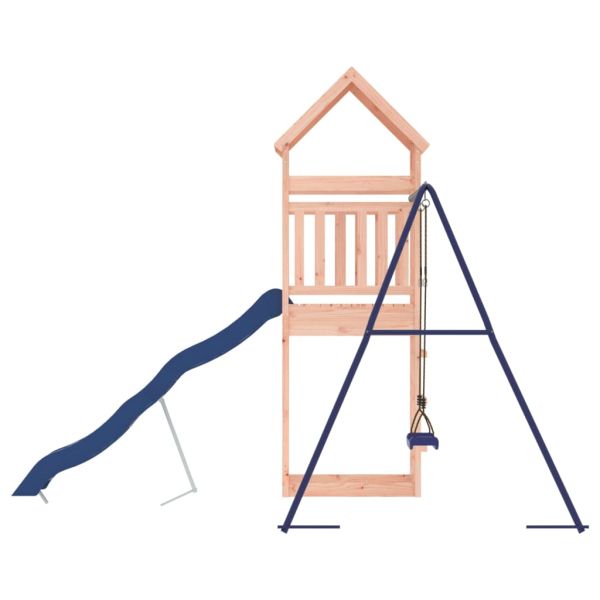 Комбинирано детско съоръжение, масивна дугласка дървесина