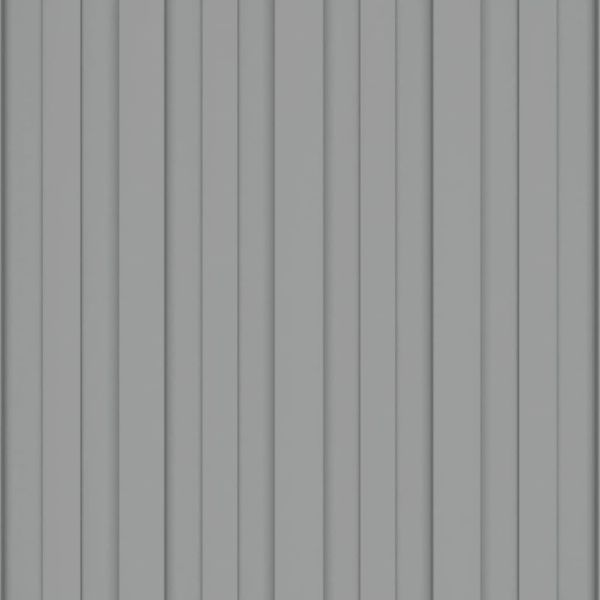 Покривни панели, 36 бр, поцинкована стомана, сиви, 80х45 см