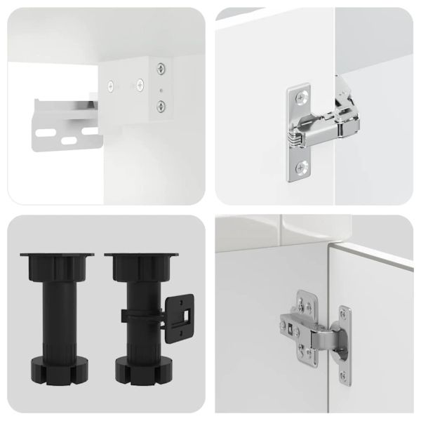 Комплект кухненски шкафове от 11 части Porto, инженерно дърво