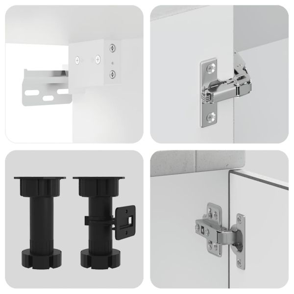 Комплект кухненски шкафове от 11 части Porto, инженерно дърво