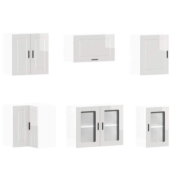 Комплект кухненски шкафове от 11 части Porto, инженерно дърво