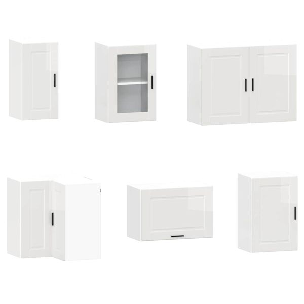 Комплект кухненски шкафове от 11 части Porto, инженерно дърво