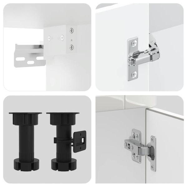 Комплект кухненски шкафове от 14 части Porto, инженерно дърво