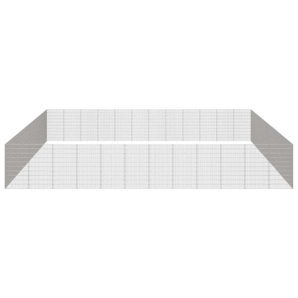 Ограда за свободно отглеждане на животни 48-панела 54x100 см