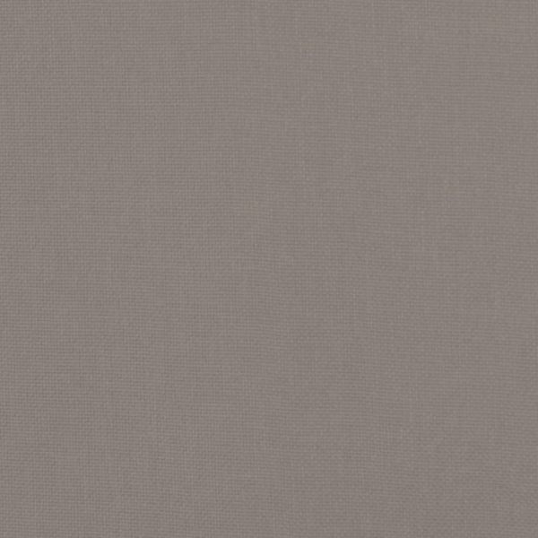 Релаксиращ стол с табуретка, таупе, текстил