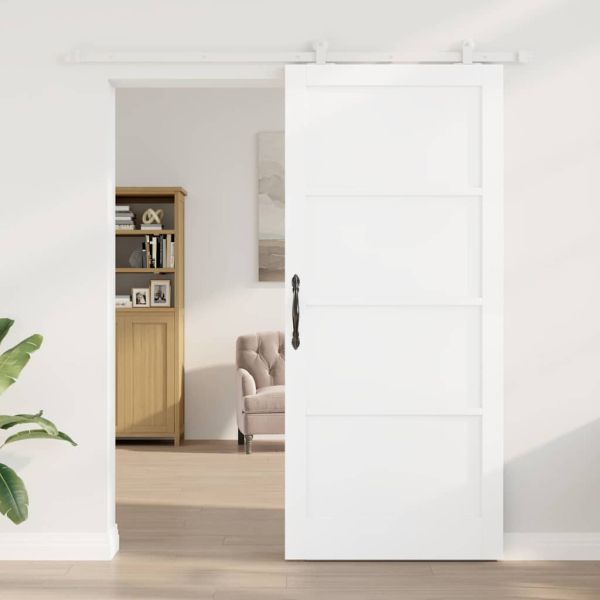 Преплъзваща се врата ORKDAL Бяло 93 x 211 см