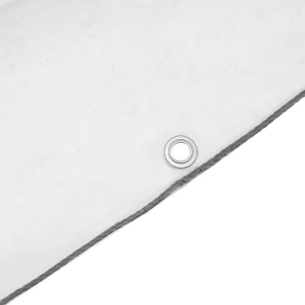 Прозрачен брезент с капси 10x10 m Полиетилен