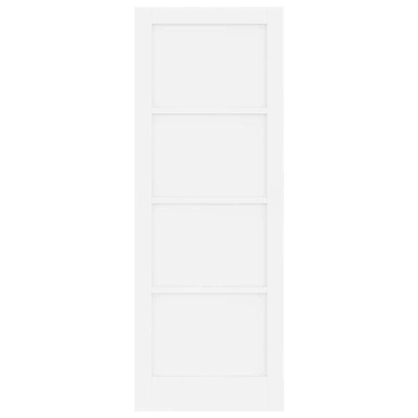 Вътрешна врата ORKDAL Бяло 78 x 211 см Шперплат