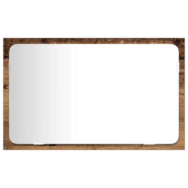 Комплект мебели за баня Монтиране на стена Инженерно дърво