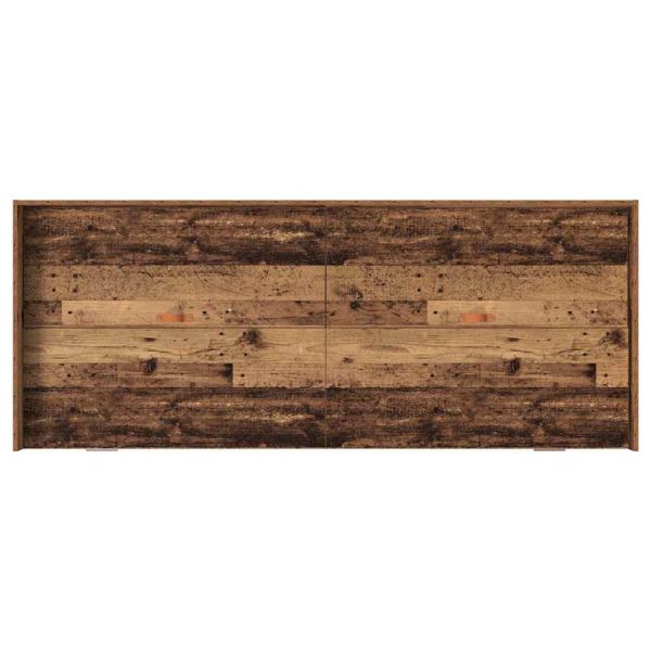 Рамка за легло Старо дърво 80 x 200 cm Инженерно дърво