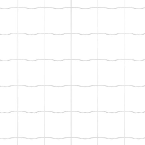 Ограда с пост Сребрист 0,6 x 25 м Стомана
