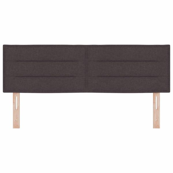 LED глава С LED лентисти светлини Тъмен кафяв 160 cm Полиестер