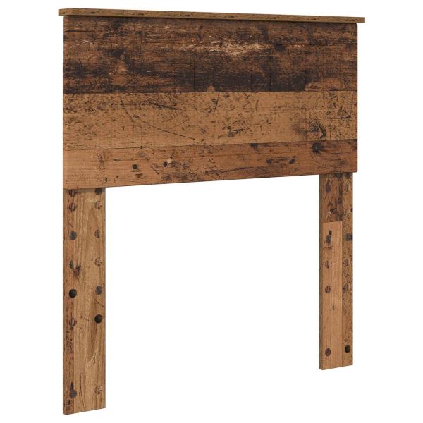 Облегалка за глава Старо дърво 80 cm Инженерно дърво