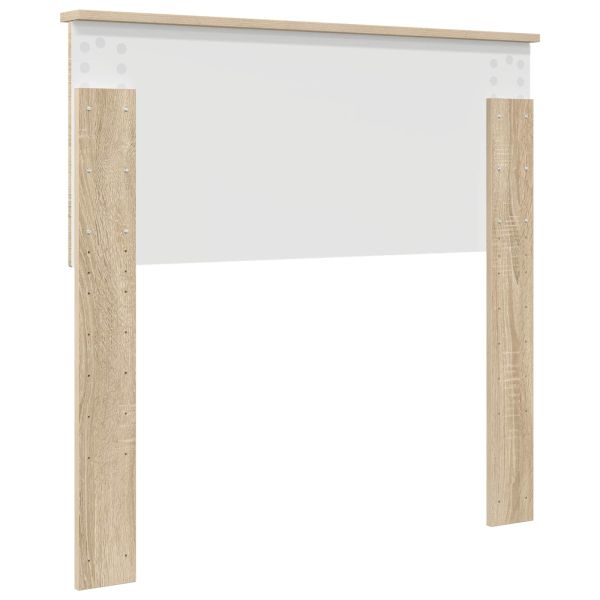 Облегалка за глава с таблото Сонома дъб 90 cm Инженерно дърво