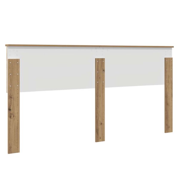 Облегалка за глава с таблото Дъб 180 cm Инженерно дърво