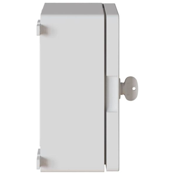 Контролен шкаф Сив 47 x 20 x 60 см ABS пластмаса