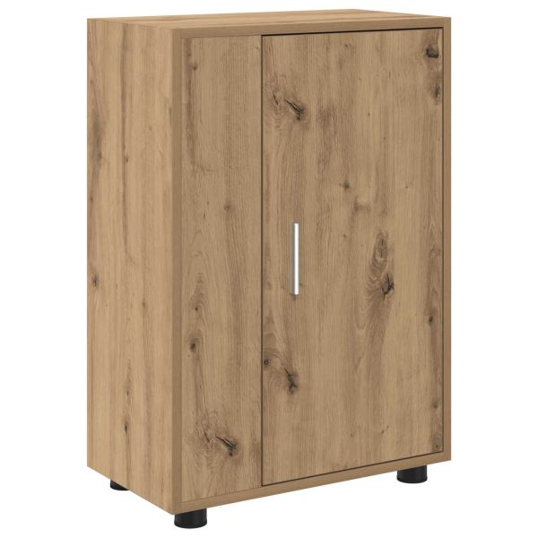 Комплект ТВ шкаф Монтиране на стена 4 pcs Дъб Инженерно дърво