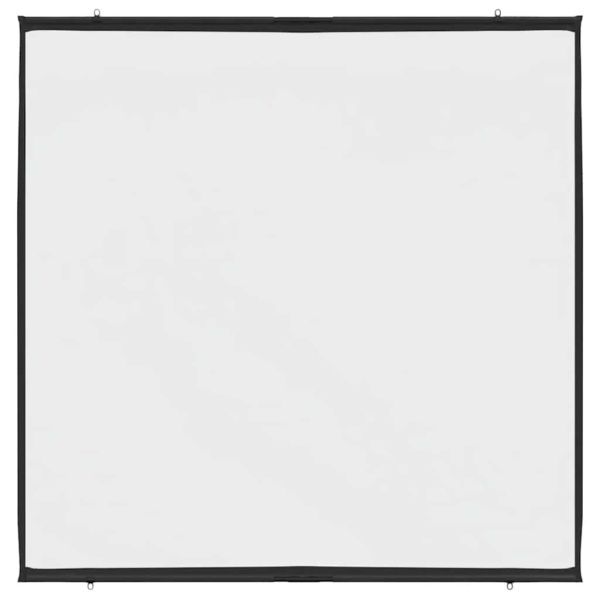 Прожекционен екран за стена, висящ 81 инча 1:1