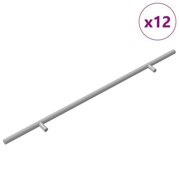 Дръжка 12 pcs Сребрист 500 mm Стомана
