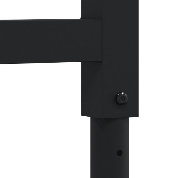 Работна маса светлокафяв 100x60x(71,5-98) см дъб масив