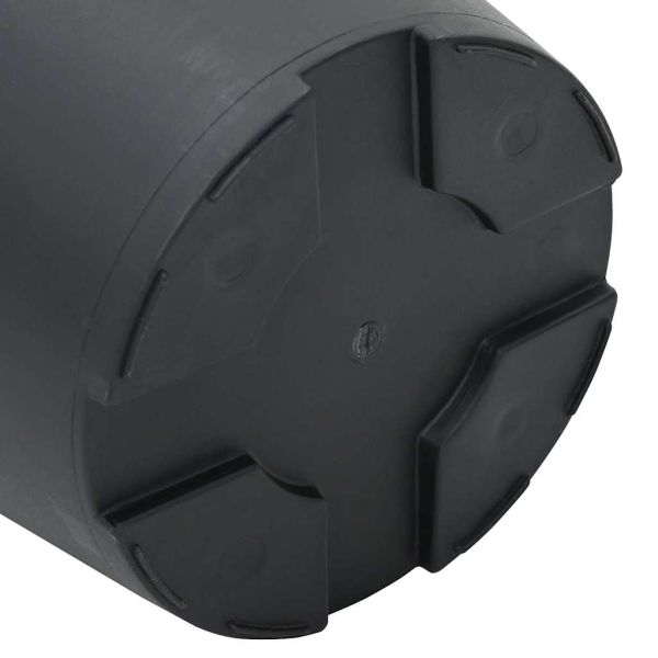 Саксии за растения 6 pcs Черно Ø 17 x 14 см Пластмаса