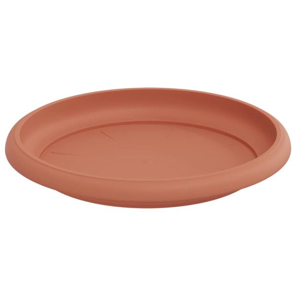 Саксии за растения 24 pcs Червено тухла Ø 17 x 14 см Пластмаса