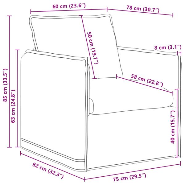 Диван 140cm 2 pcs Светлосиво Метал
