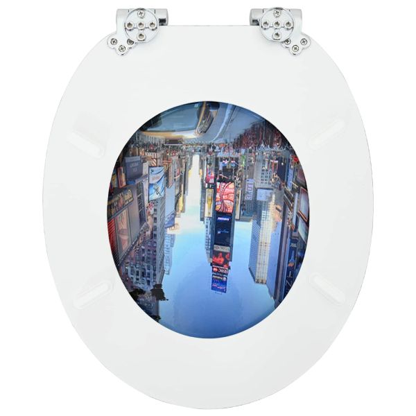 Тоалетна седалка 2 pcs Многоцветен 44 x 38 см ПДЧ