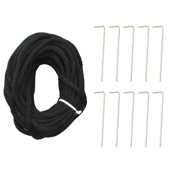 Коледна елха на флагщок, синьо, 310 LED, 300 см