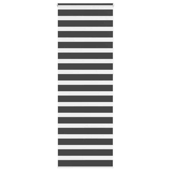 Зеброва щора черна 90x230 см ширина на плата 85,9 cm полиестер