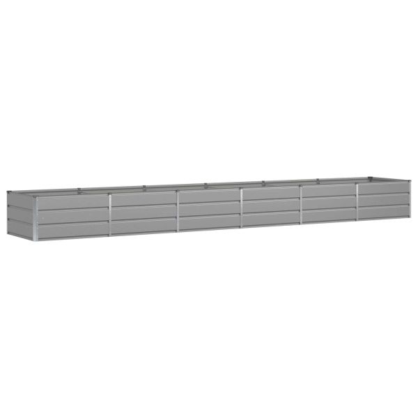 Кашпа Светлосиво 480 x 80 x 45 cm Стомана