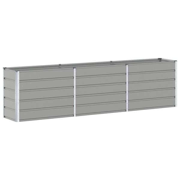 Кашпа Светлосиво 480 x 50 x 45 см Галванизирана стомана