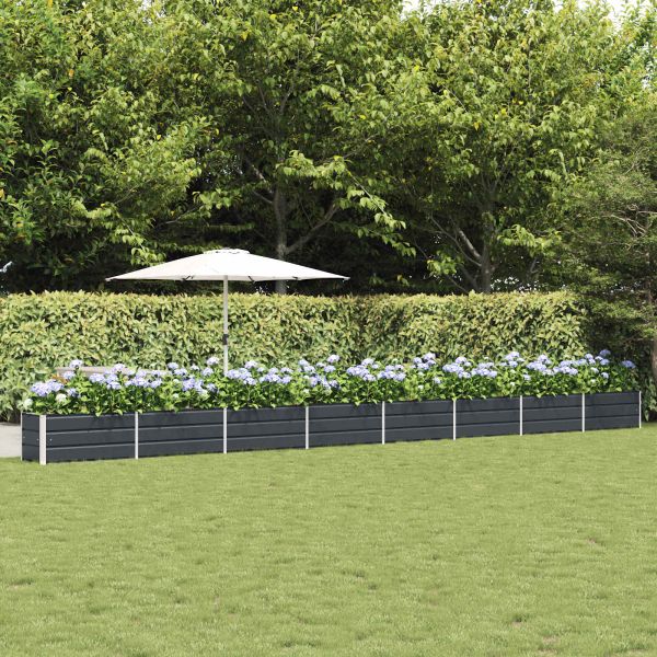 Кашпа Антрацит 480 x 50 x 45 см Галванизирана стомана