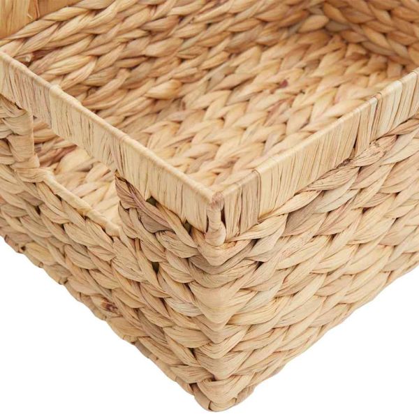 Кошници за съхранение 3 pcs Естествен 40 x 30 x 18 см