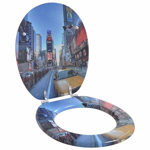 Тоалетна седалка Многоцветен 43,8 x 37,8 см ПДЧ